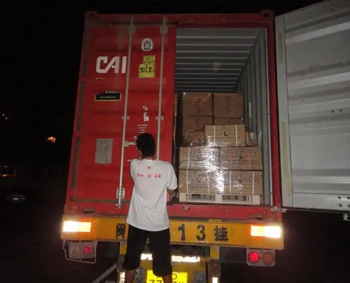 container loading 7 495x400 - Factory media