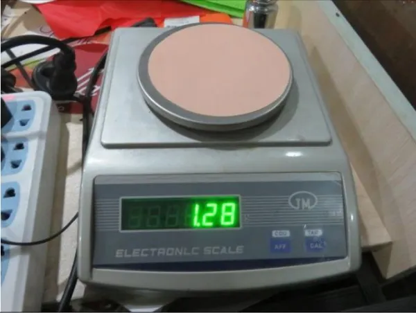03 · Fabric weight check