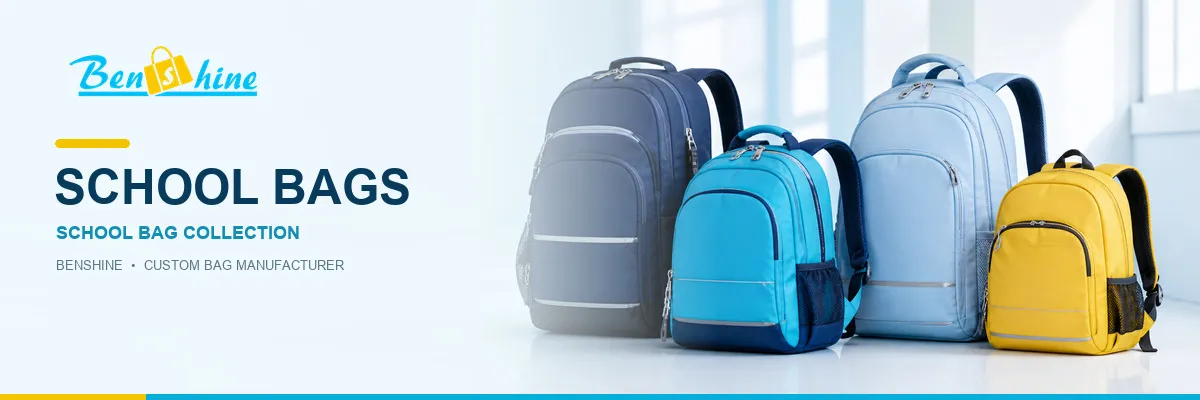 Custom school bag product collection