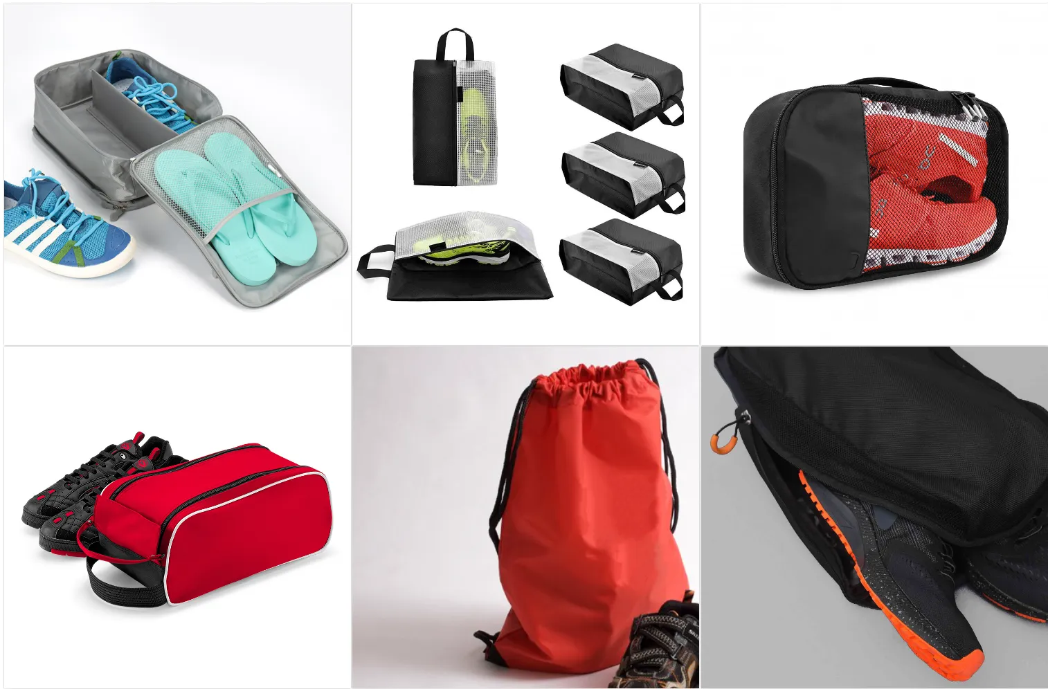 Custom shoe bag product examples