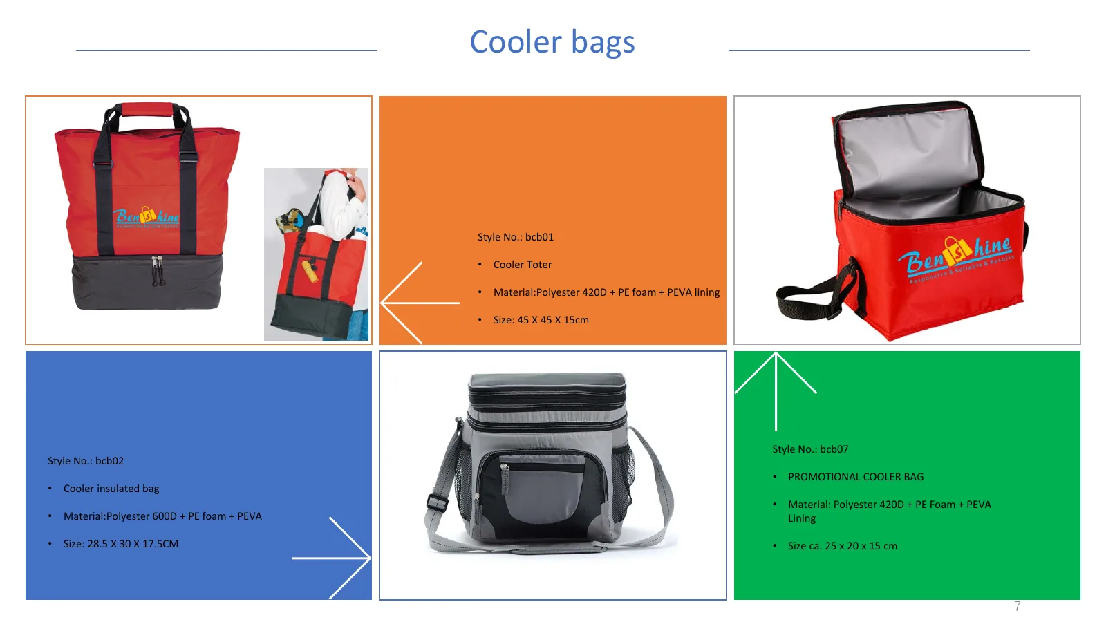 benshine bag catalogue - page 7 of 39