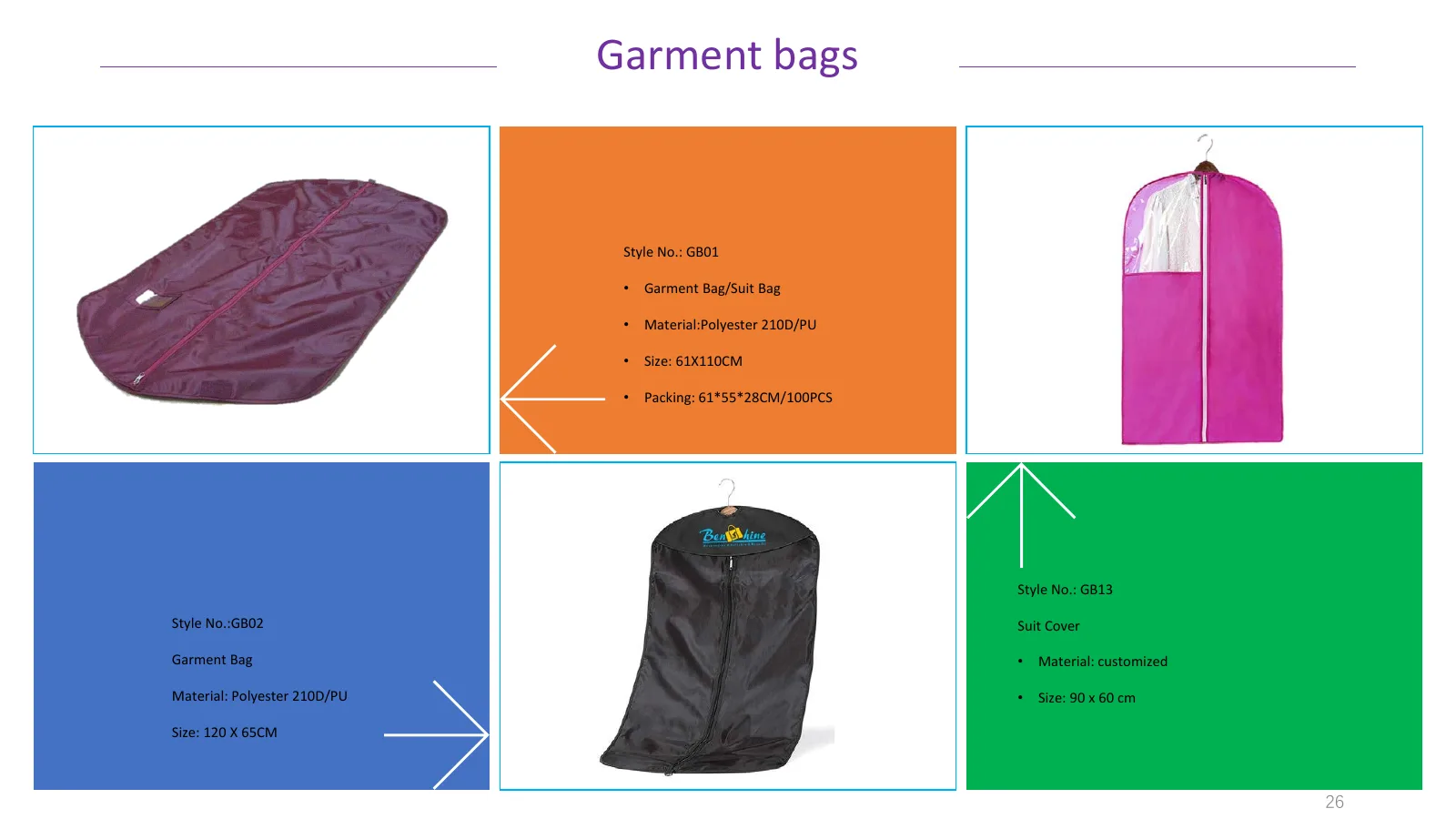 benshine bag catalogue - page 26 of 39