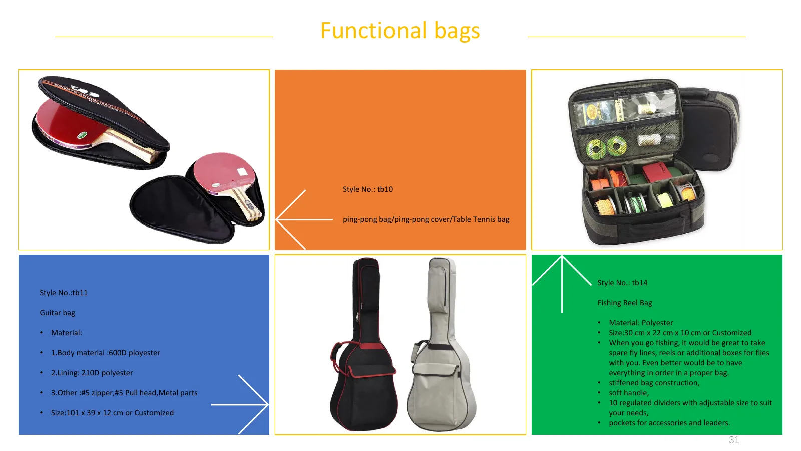 benshine bag catalogue - page 31 of 39