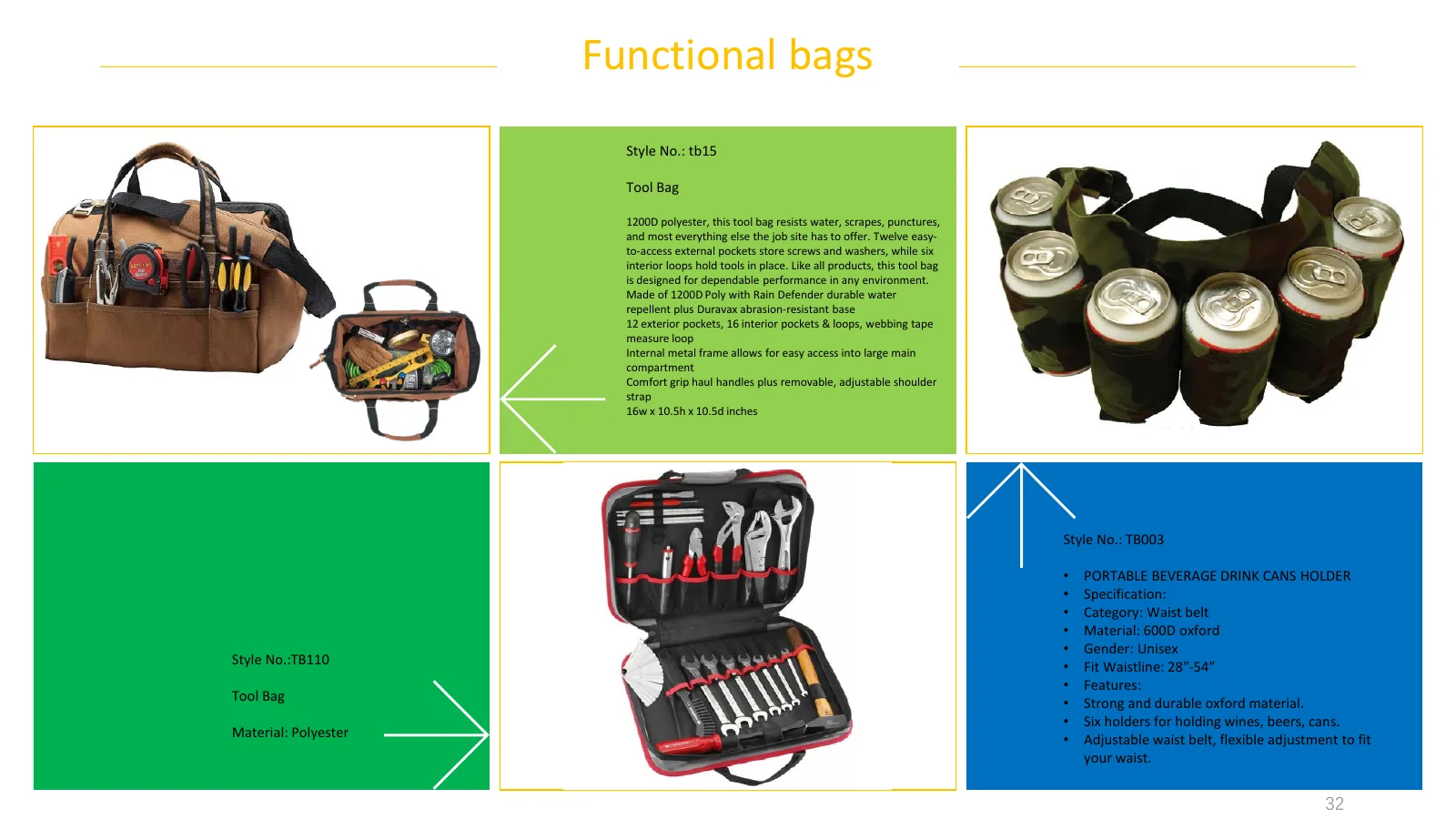 benshine bag catalogue - page 32 of 39