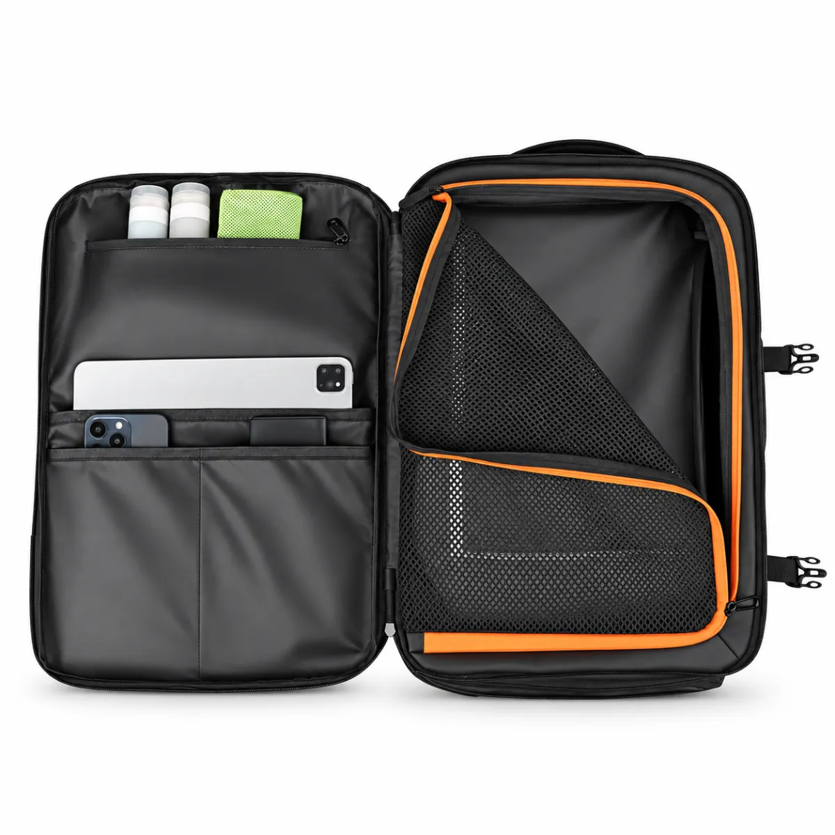 Expandable 180-Degree Opening Travel Backpack BSS-BP-001 product view — view 2