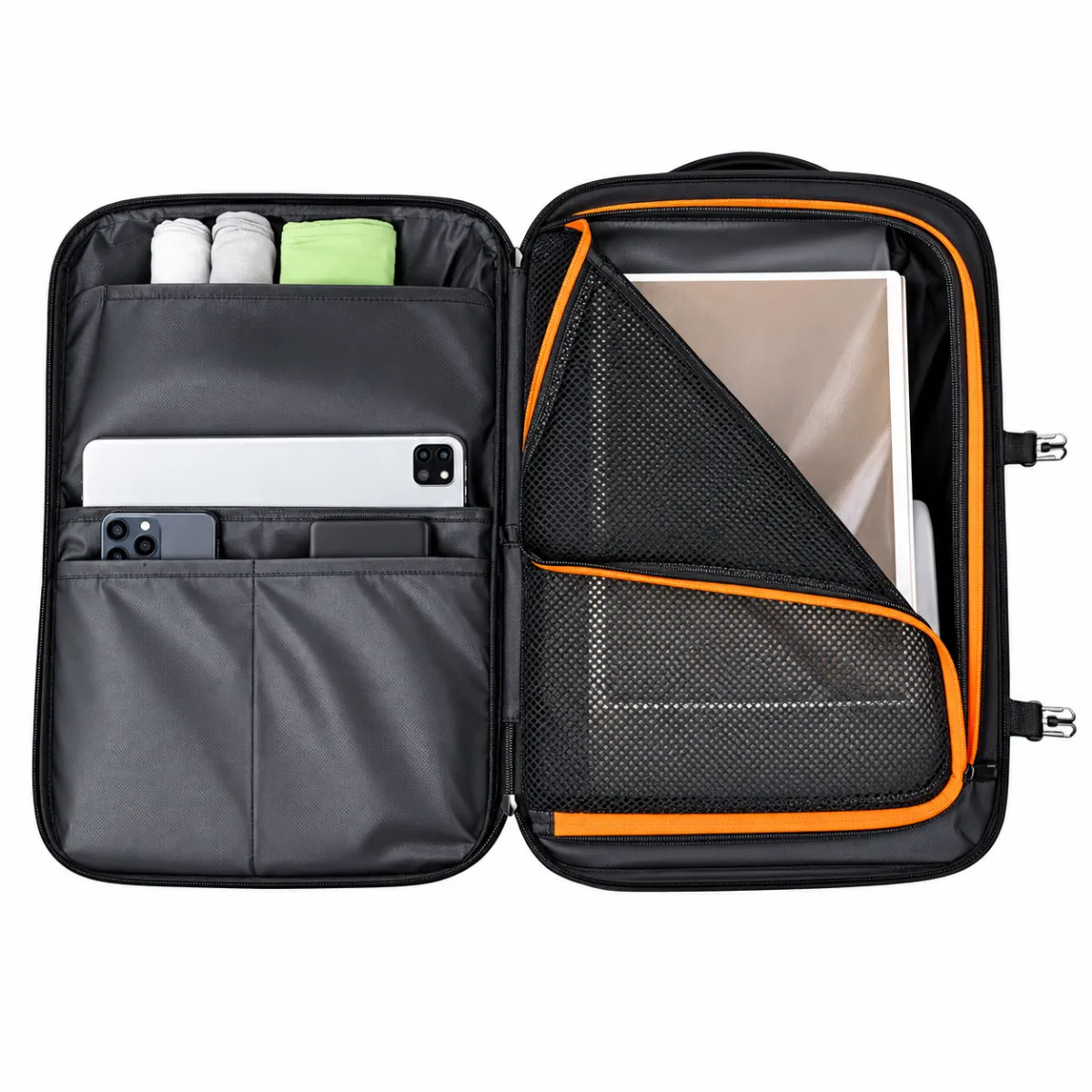 180-Degree Opening Travel Backpack with Separate Shoe Compartment BSS-BP-003 product view — view 5