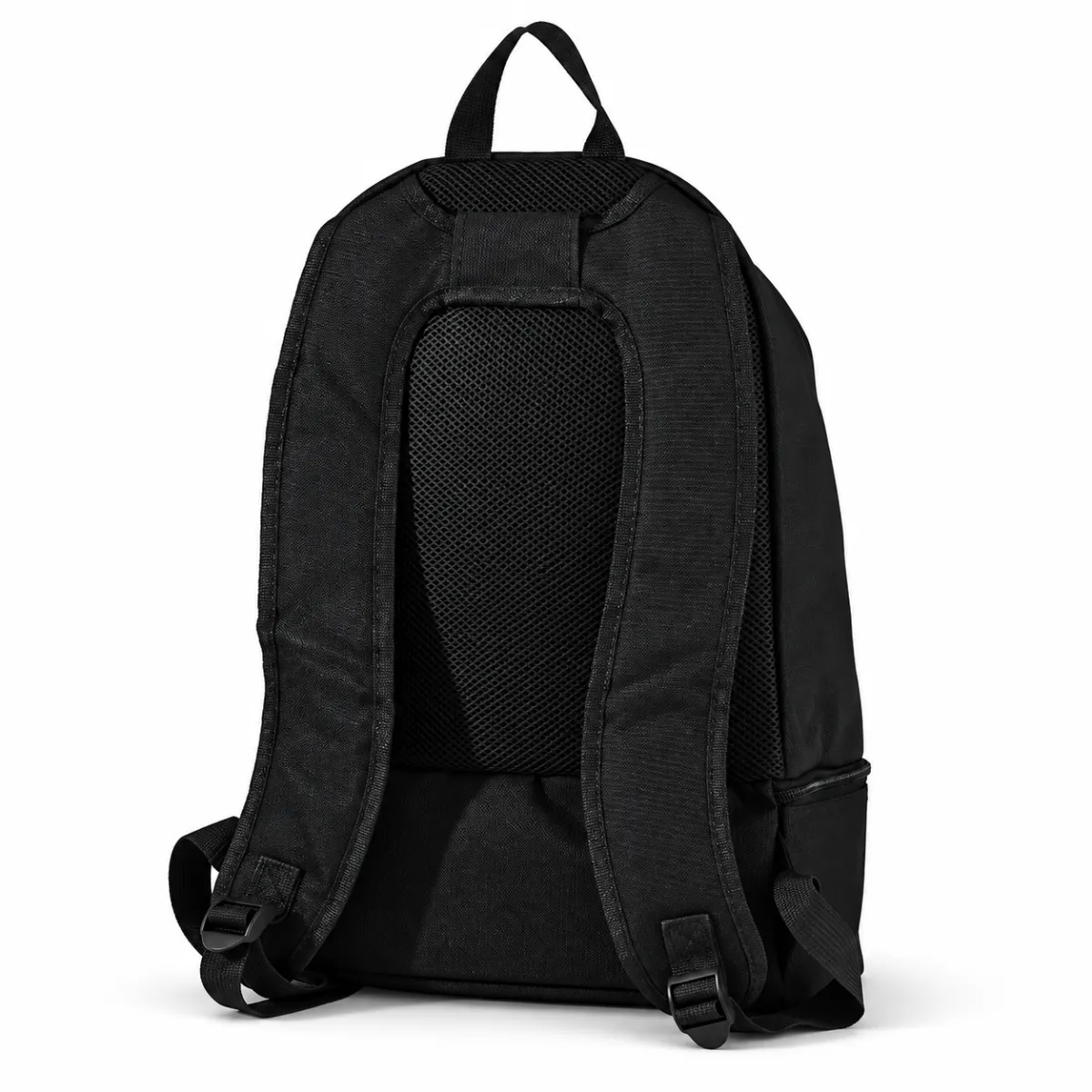 Black Oxford Travel Backpack with Separate Shoe Compartment BSS-BP-004 product view — view 2