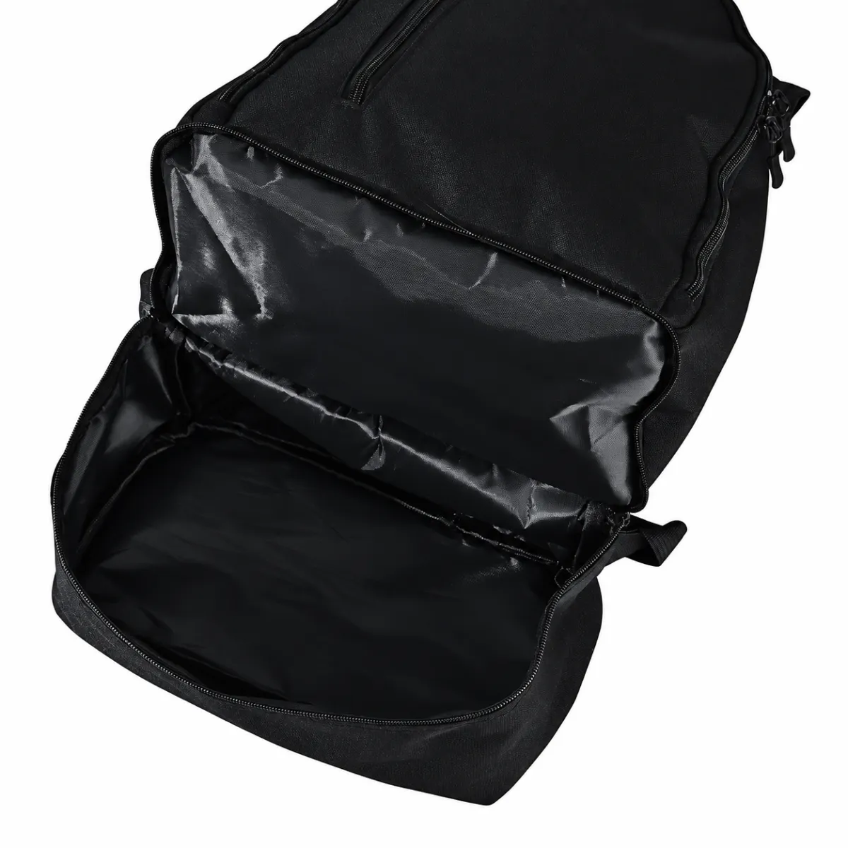 Black Oxford Travel Backpack with Separate Shoe Compartment BSS-BP-004 product view — view 3