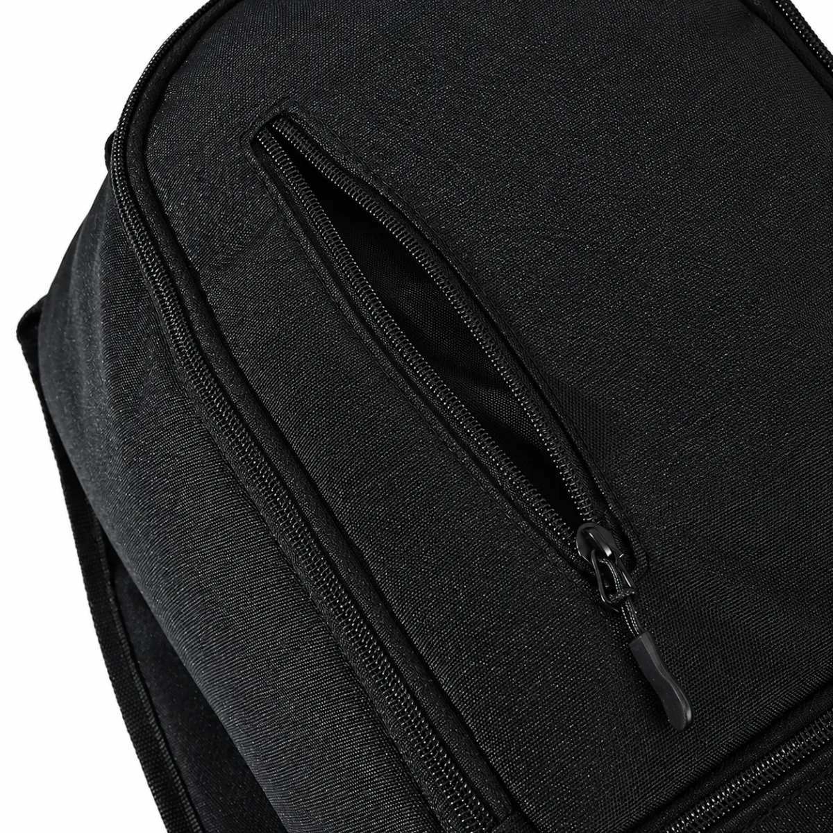 Black Oxford Travel Backpack with Separate Shoe Compartment BSS-BP-004 product view — view 5