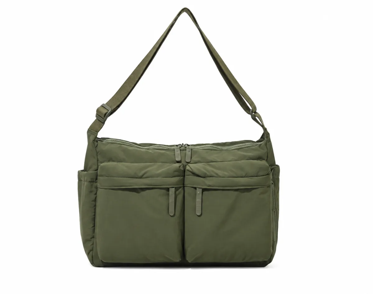 Multi-Pocket Nylon Shoulder Tote Bag BSS-TT-011 product view
