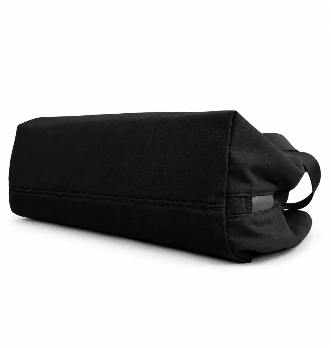 Black Nylon Commuter Tote Bag BSS-TT-015 product view — view 5