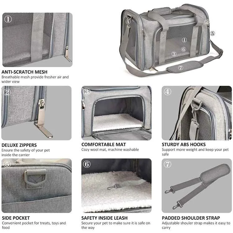 Custom PET Carrier SM08 product view