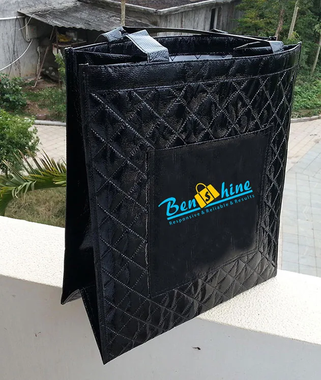 Structured branded tote reference BSTB-07