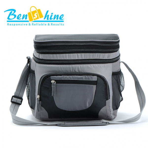 Grey cooler bag