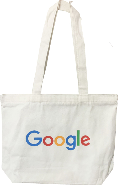 Google Canvas tote bag