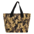 Stylish camouflage shopping bags